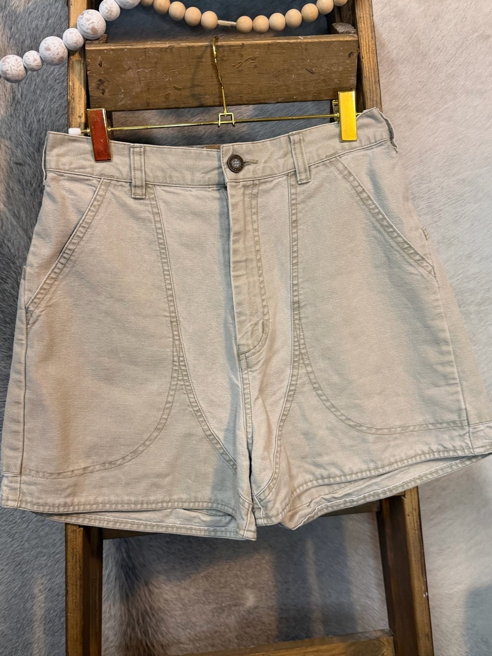 Vintage High-Rise Patagonia  Women’s Utility Shorts